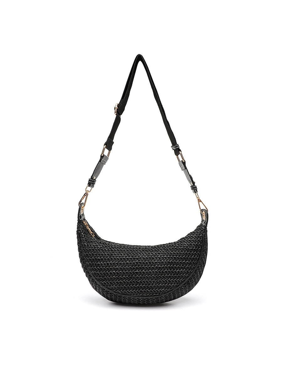 Bolso Bandolera Casual para Mujer | Bolso Tejido de Sobaco