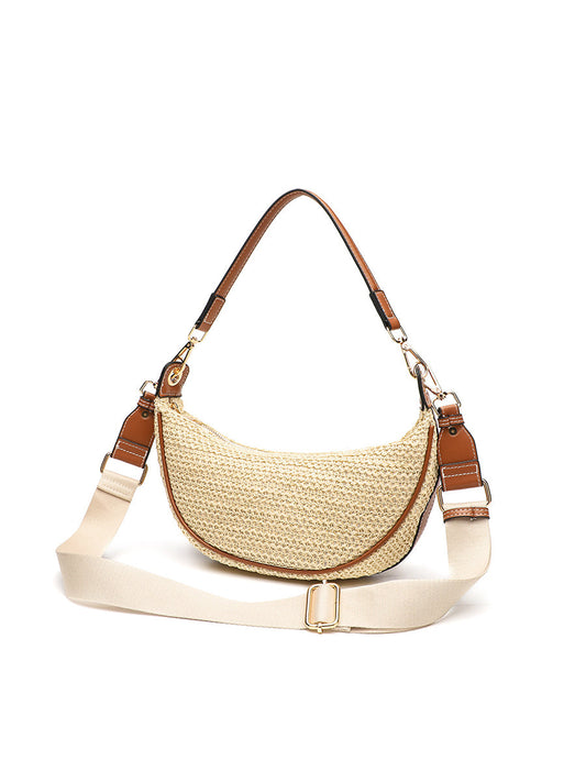 Bolso Bandolera Casual para Mujer | Bolso Tejido de Sobaco