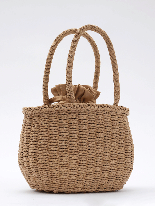 Bolso de Mano Tejido Elegante y Casual para Mujer MDA3137G8I