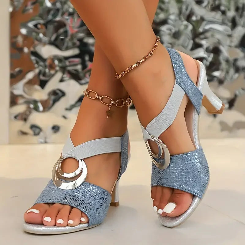 Daniela - Sandalia Elegante de tacón alto