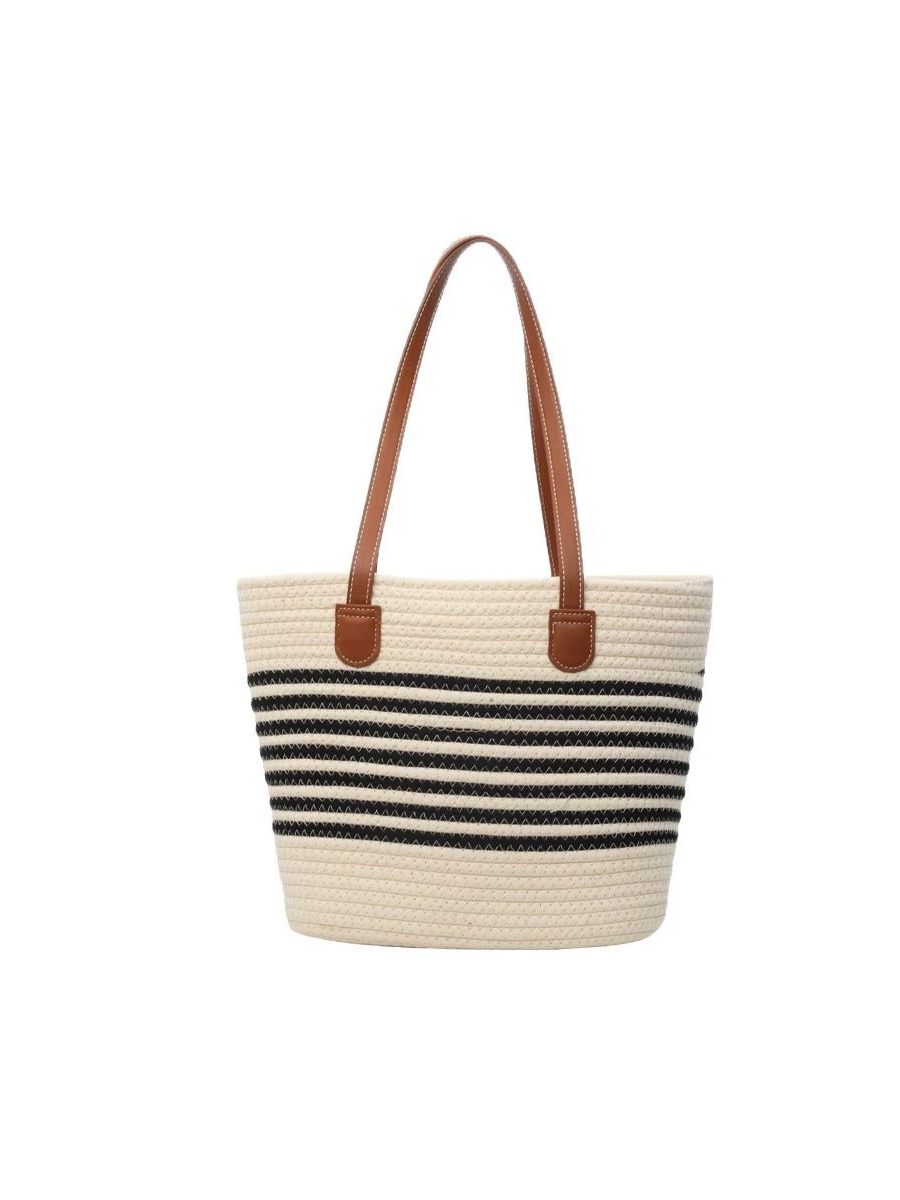 Bolso de Rafia Trenzada Versátil de Hombro | Gran Capacidad | Playa y Vacaciones