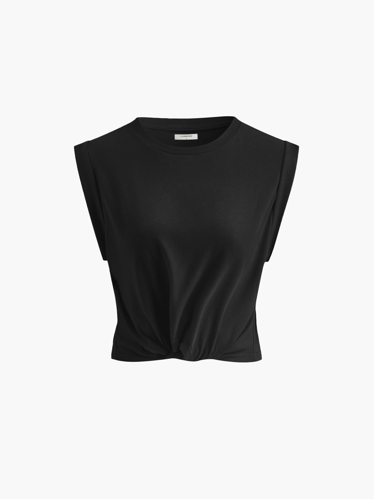 Camiseta de Algodón Anudada