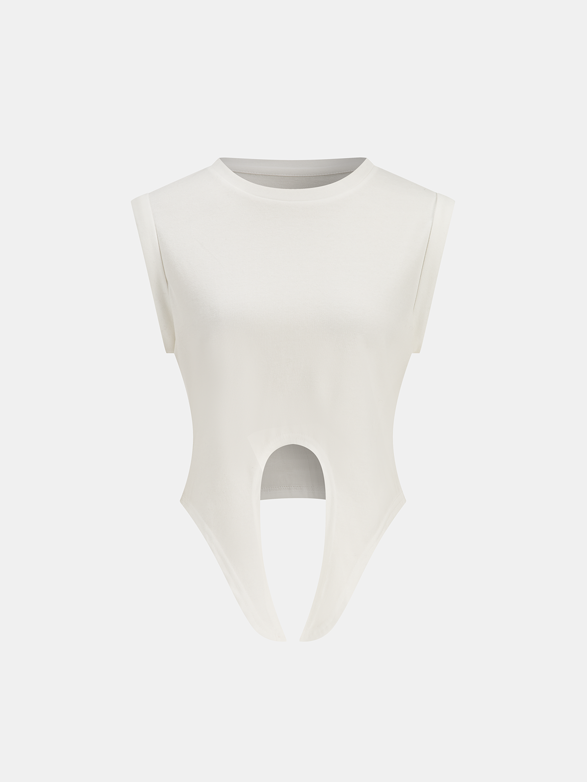 Camiseta de Algodón Anudada