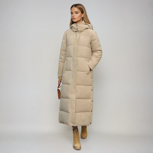 Plumífero Largo y Elegante para Mujer