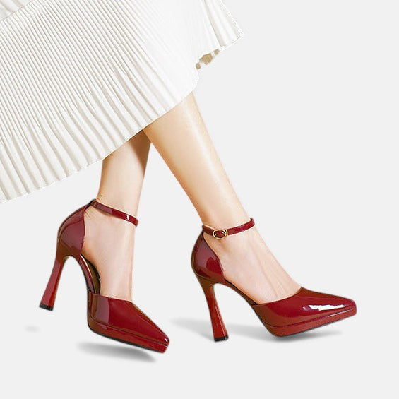 Evette | Tacones de Cuero