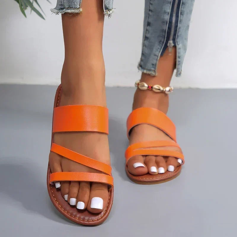 Hannah™ | Sandalias Planas Casuales y Cómodas