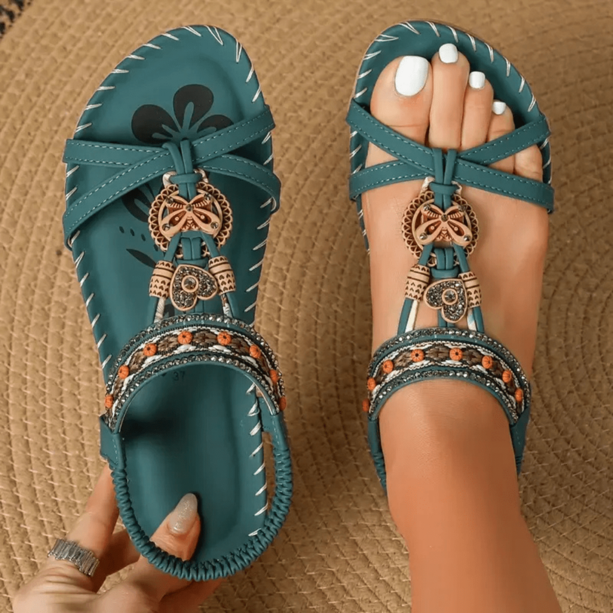 Assunta™ | Sandalias Bohemé Confort