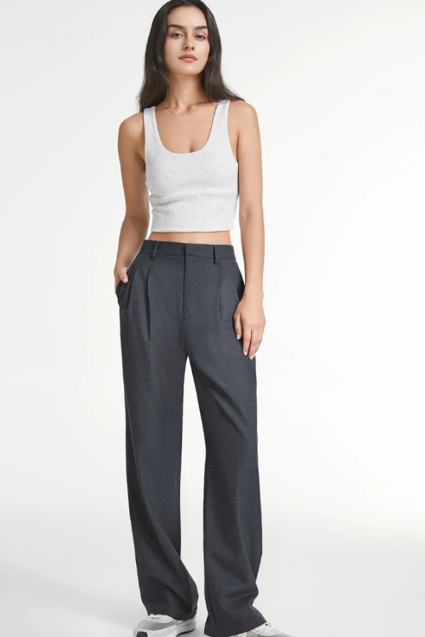 Claudia | Pantalones de sastre de corte ancho