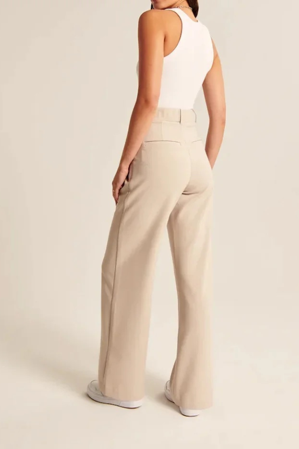 Claudia | Pantalones de sastre de corte ancho