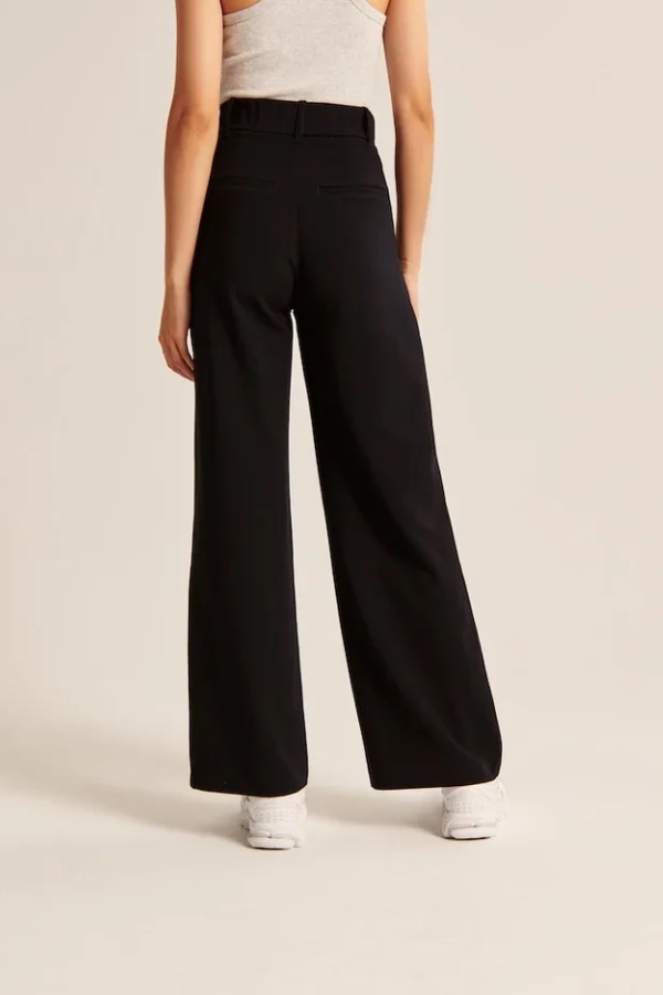 Claudia | Pantalones de sastre de corte ancho