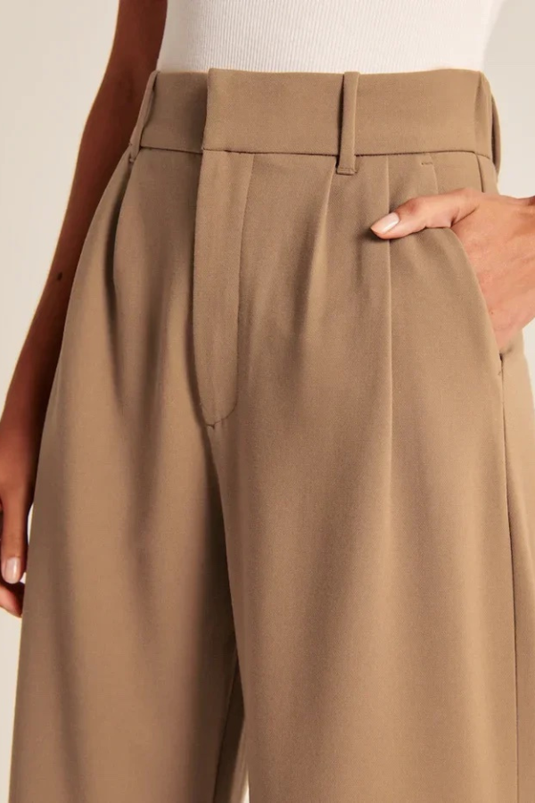 Claudia | Pantalones de sastre de corte ancho