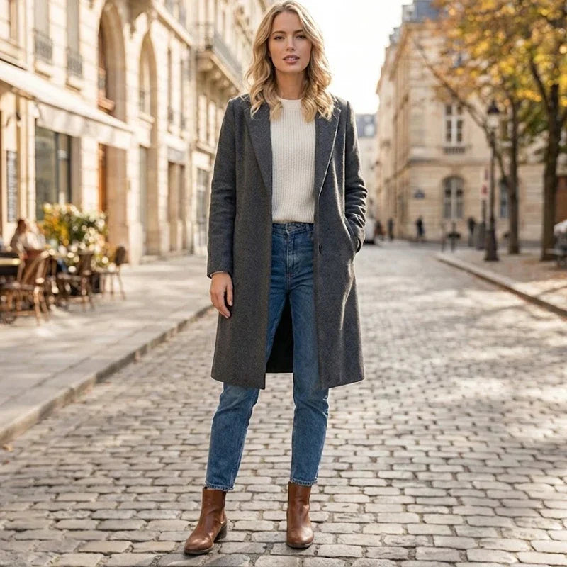 Gabardina – Diseño Vintage de Punto Calado para un Layering Estiloso