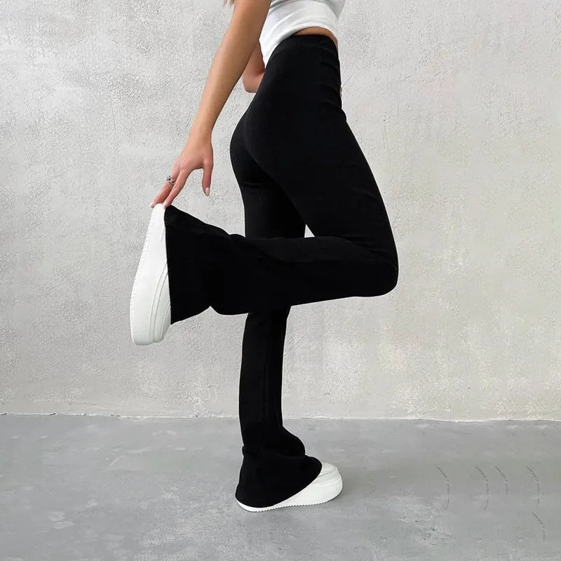 Elisabe| Pantalones acampanados cómodos