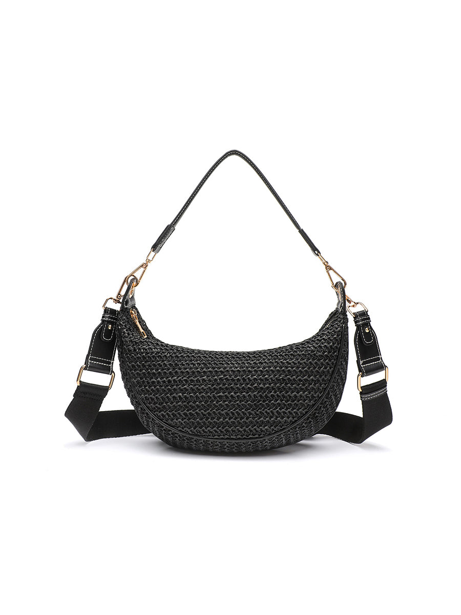 Bolso Bandolera Casual para Mujer | Bolso Tejido de Sobaco