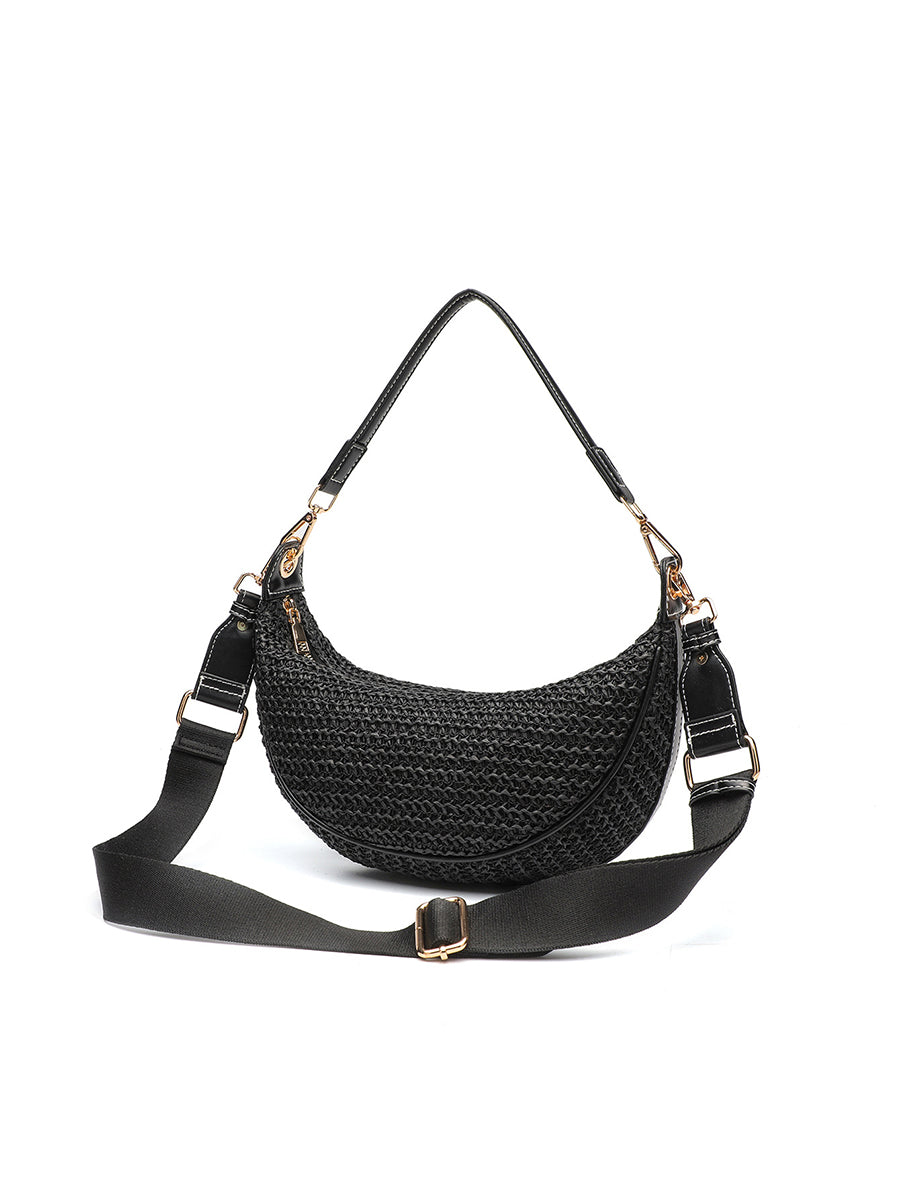 Bolso Bandolera Casual para Mujer | Bolso Tejido de Sobaco