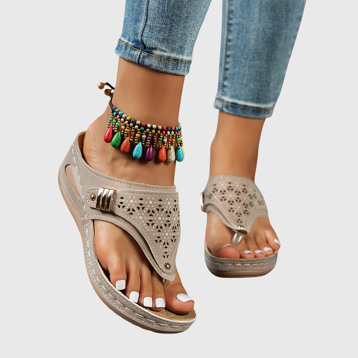 Anika™ | Sandalias Chancletas