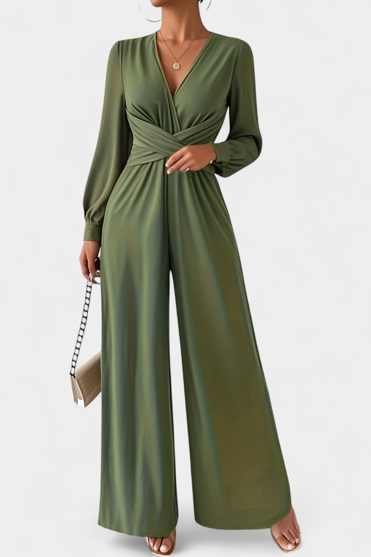 Eudora Conjunto Sastre Elegante con Escote en V