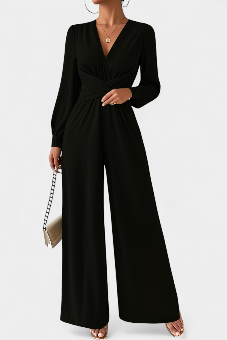 Eudora Conjunto Sastre Elegante con Escote en V