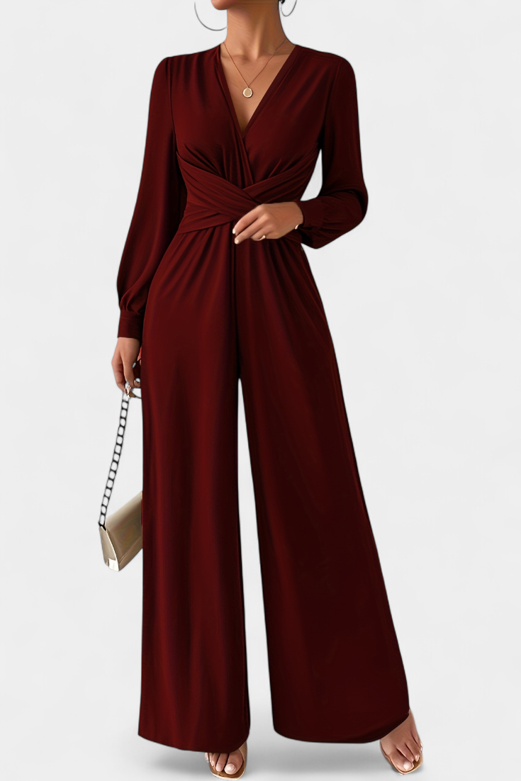 Eudora Conjunto Sastre Elegante con Escote en V