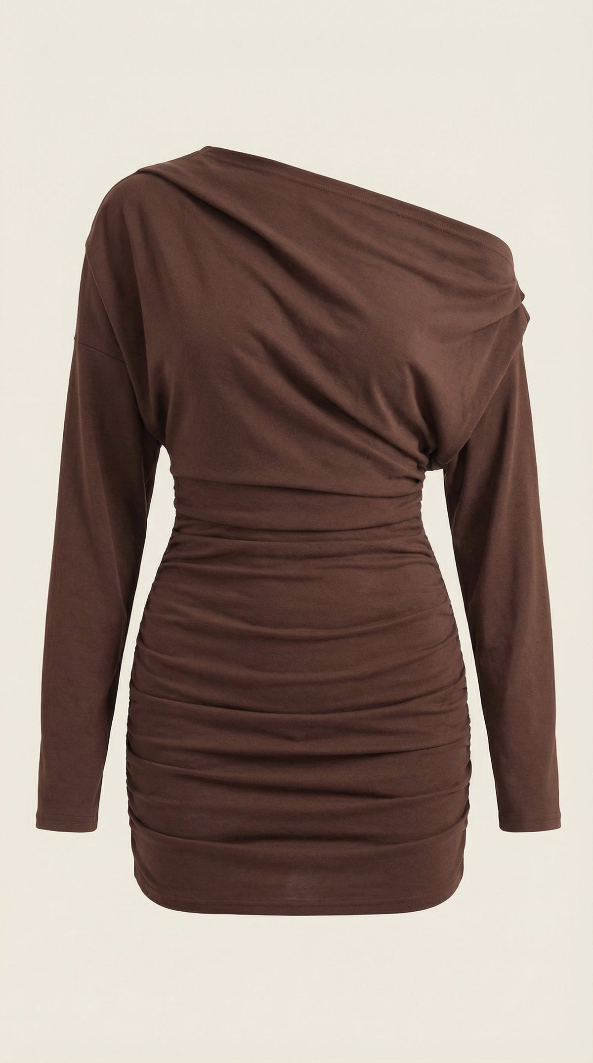 Doreen | Minivestido ajustado de un hombro
