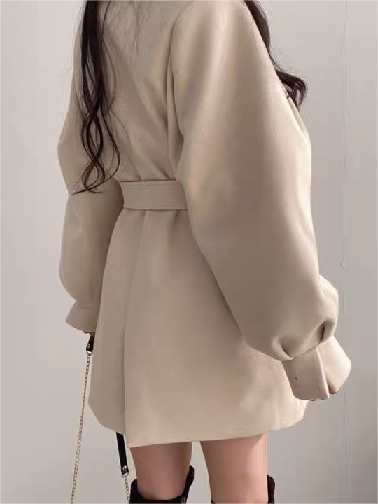 Vestido Abrigo con Cinturón Soho para Mujer